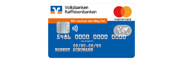 So beantragen Sie die Volksbank Raiffeisenbanken Classic Mastercard