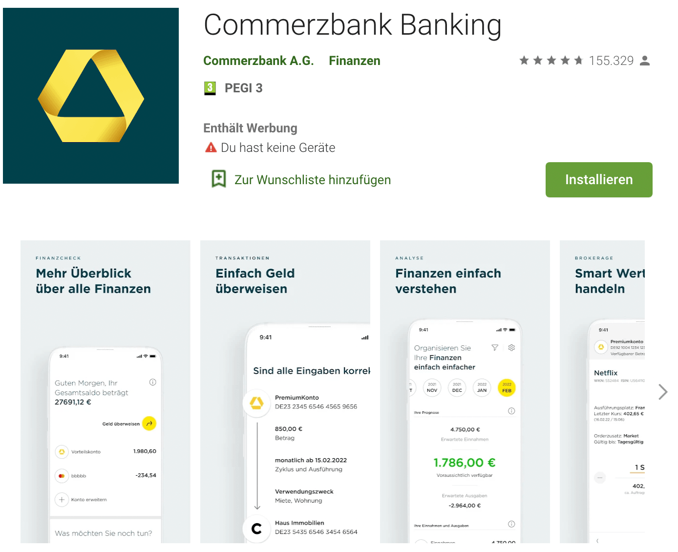 Die Commerzbank Mobile Banking App - Alle Infos Zu den Funktionen & Zum Download