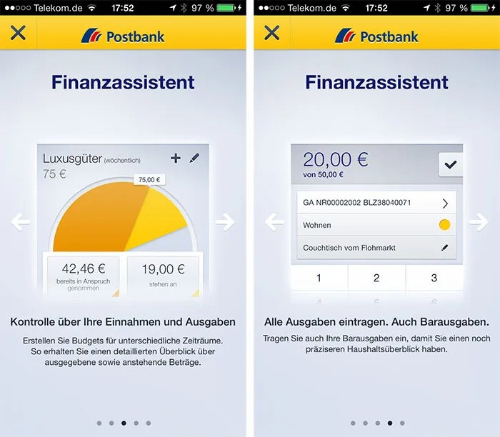 Die Postbank Finanzassistent Banking App - Alle Infos Zu Den Funktionen & Zum Download