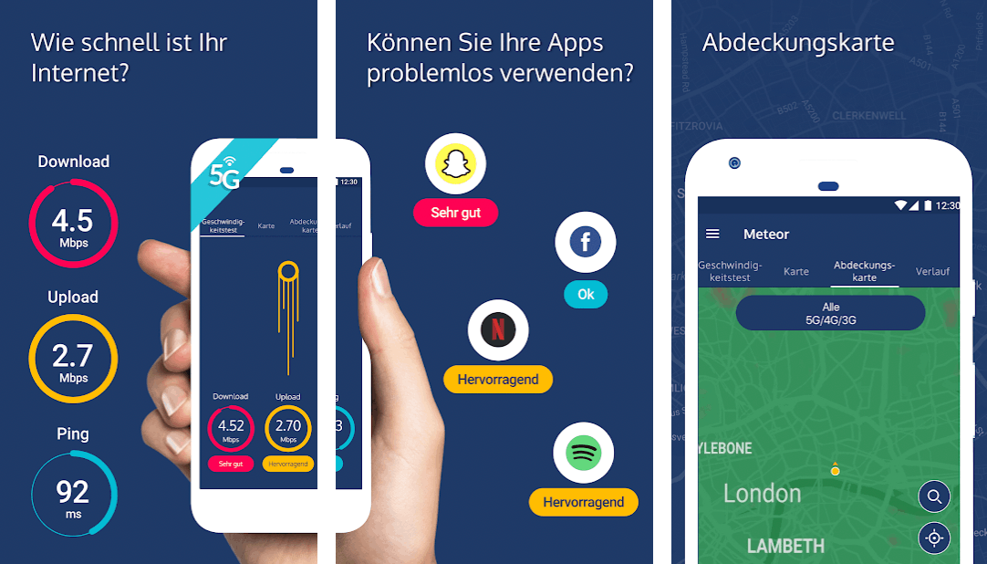 Hier finden Sie 5 besten Internet-Geschwindigkeit-Apps