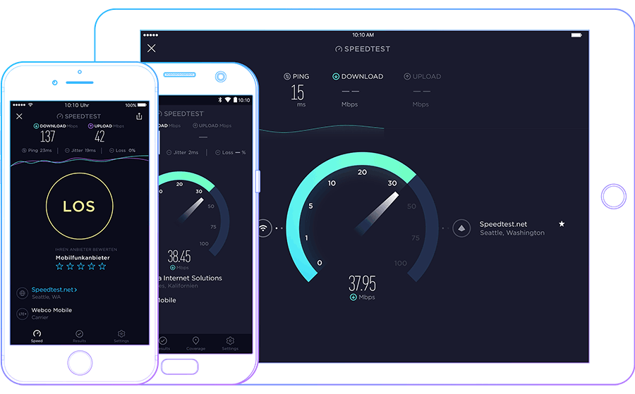 Hier finden Sie 5 besten Internet-Geschwindigkeit-Apps